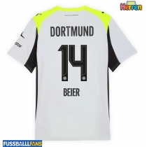 Borussia Dortmund Maximilian Beier #14 Auswärtstrikot 2025-26 Kurzarm
